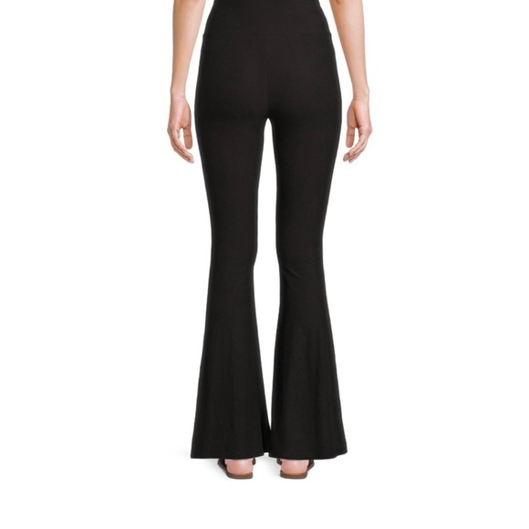 No Boundaries Woman’s Black Fit & Flare High Stretch Elastic Waistband Pants XL - Picture 6 of 15